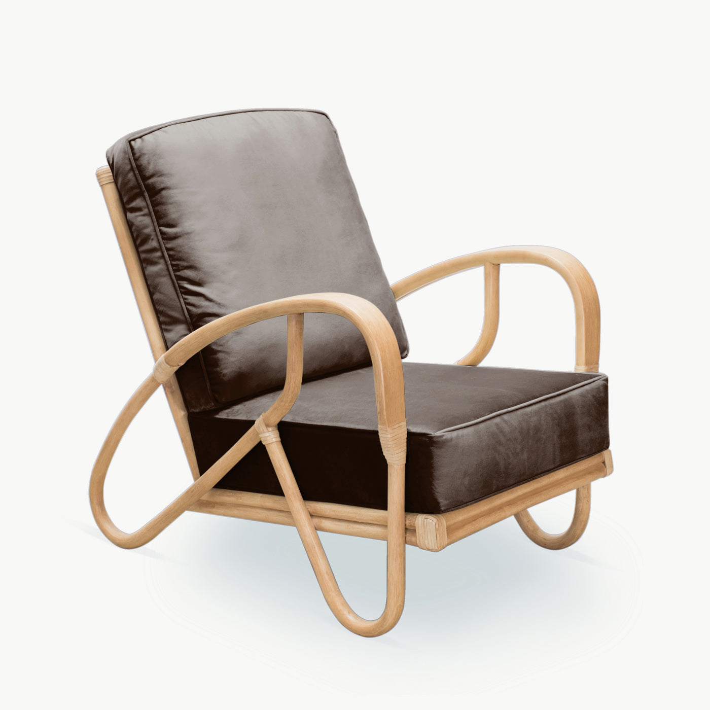 THE MAVERICK Cane Chair - Hickory