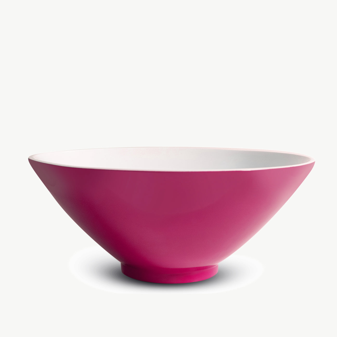 Qua - Just Colour Deep Round Bowl (Pink)
