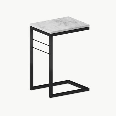 JING C Side Table - Natural Marble