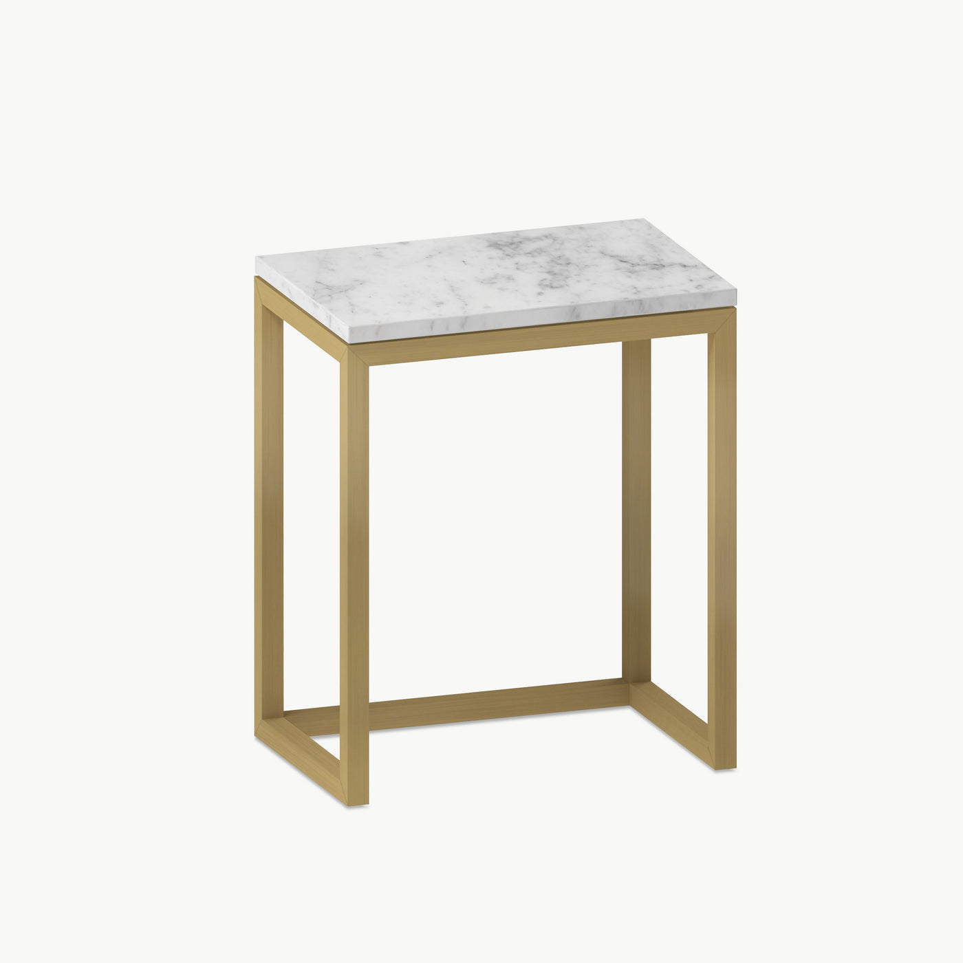 JING Side Table - Natural Marble