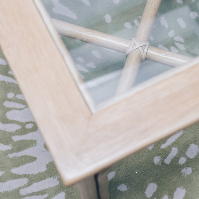 THE SIDEKICK Cane Side Table - SCENE SHANG
