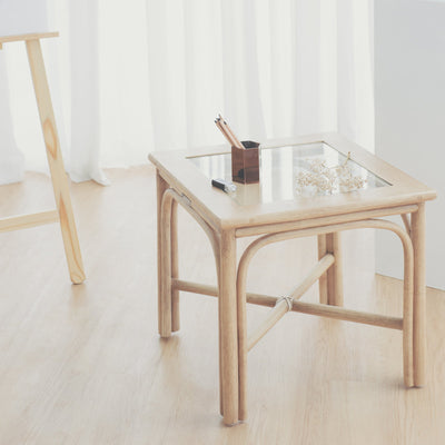 THE SIDEKICK Cane Side Table (Floor Model)