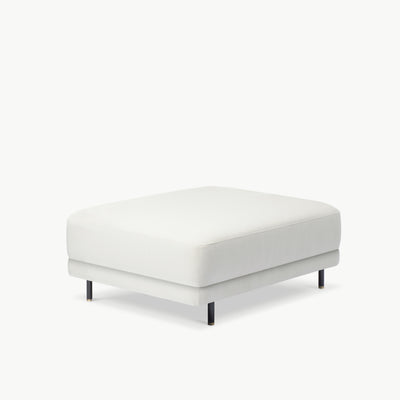 ALEX Ottoman in Fabric (Ivory)