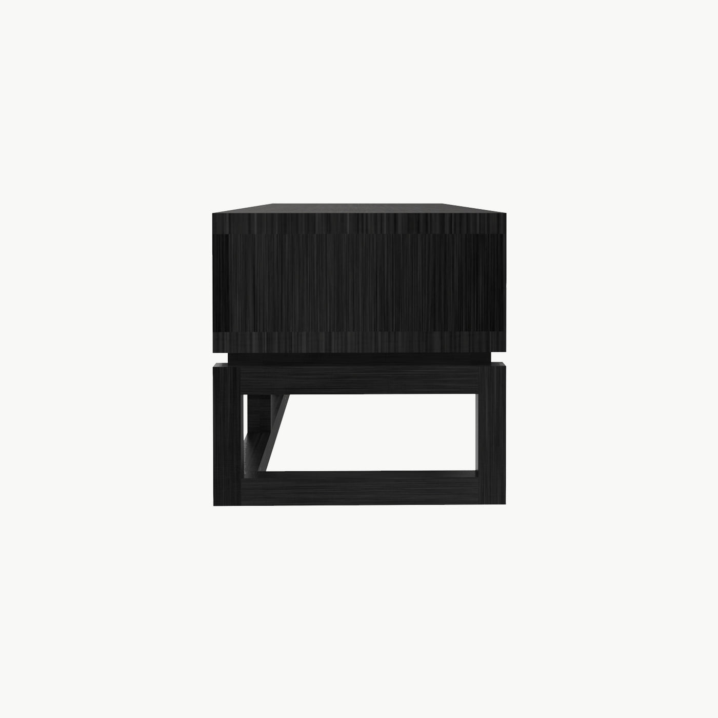 KIAN Old Elm Wood Console - Midnight