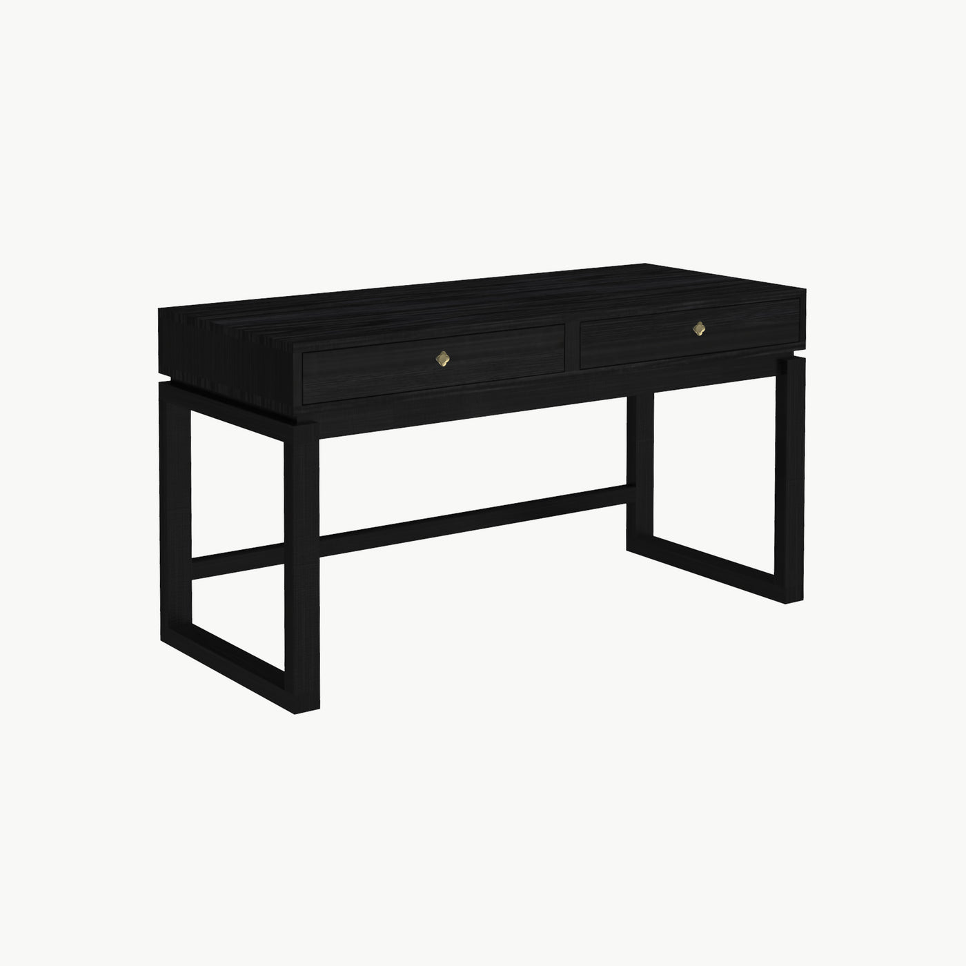 KIAN Old Elm Wood Desk - Midnight