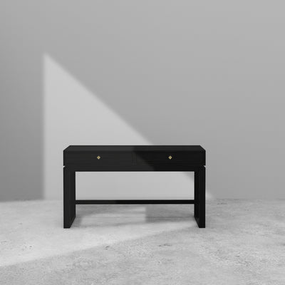 KIAN Old Elm Wood Desk - Midnight