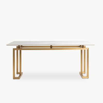 MING Dining Table - Natural Marble