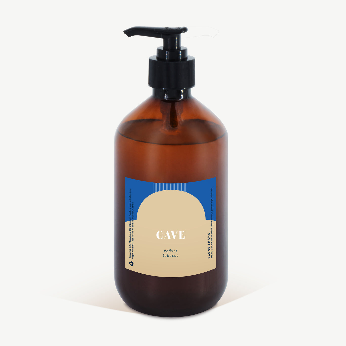 CAVE Hand & Body Wash (Vetiver, Tobacco)