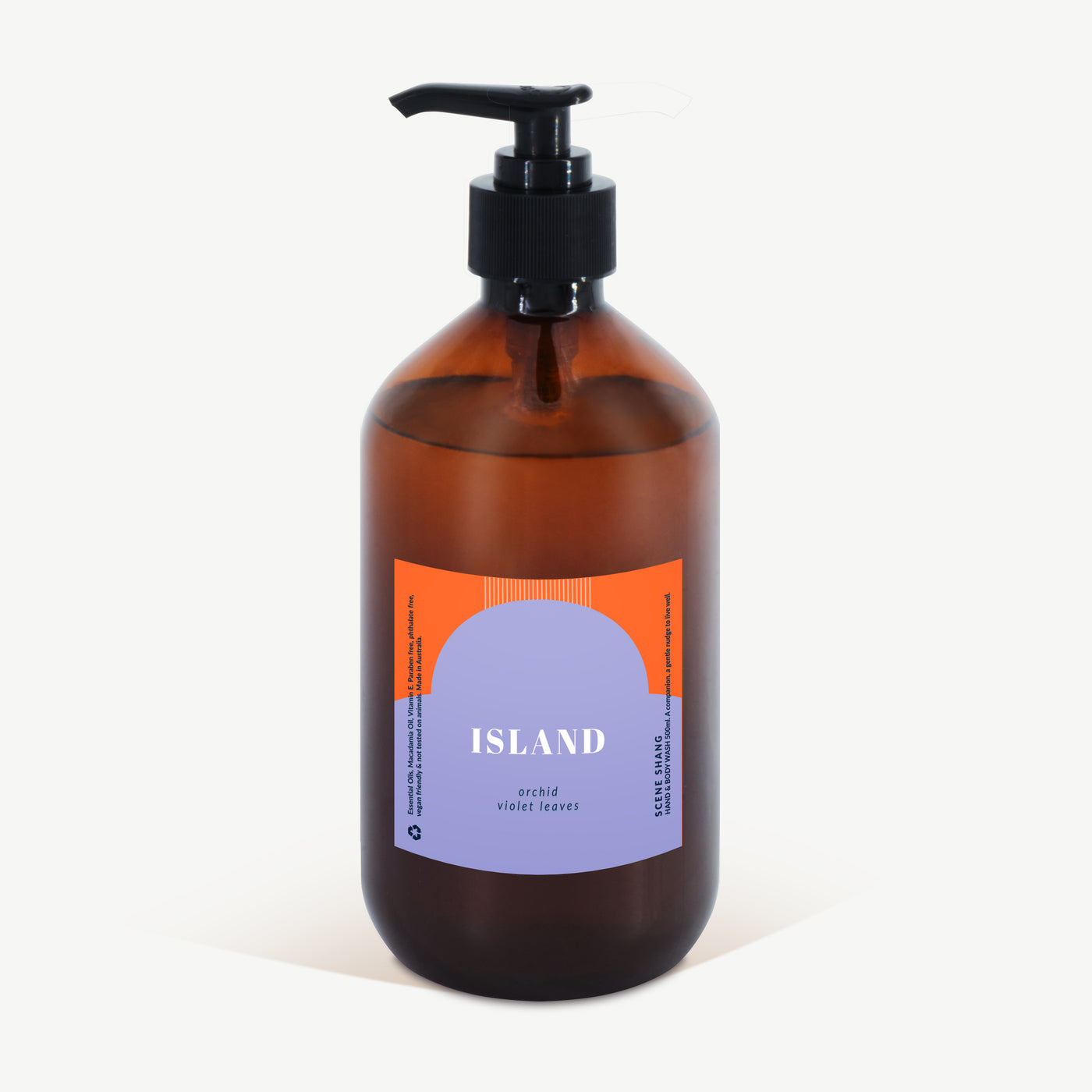 ISLAND Hand & Body Wash (Orchid, Violet Leaves)