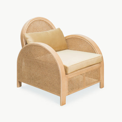 THE BOTANIST Cane Chair - Cinnamon