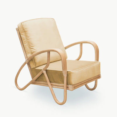 THE MAVERICK Cane Chair - Cinnamon